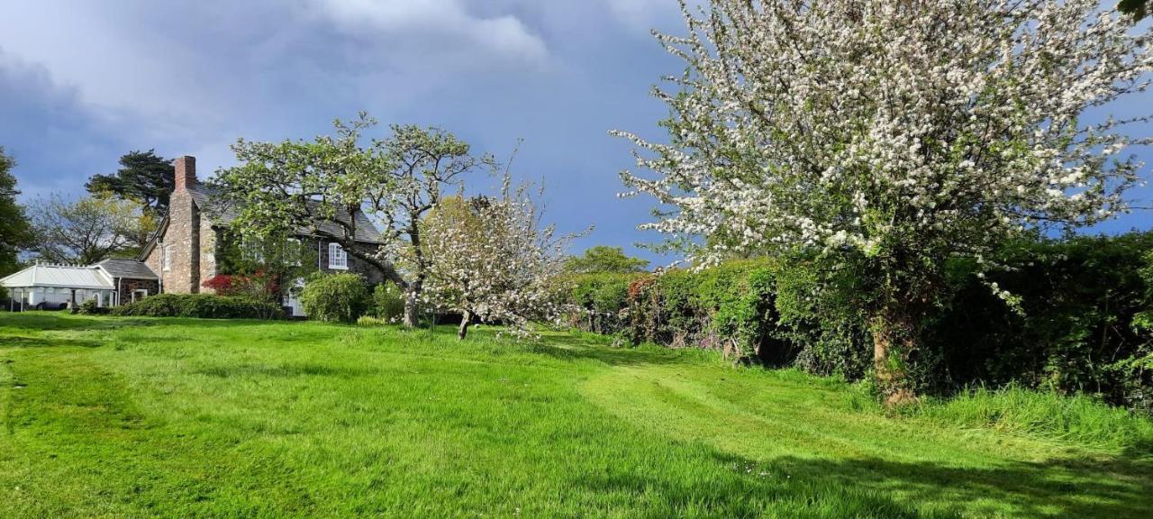 Mid-Wales Farmhouse, Swimming Pool, Tranquil Countryside Views, Sleeps 14 Meifod Exteriér fotografie